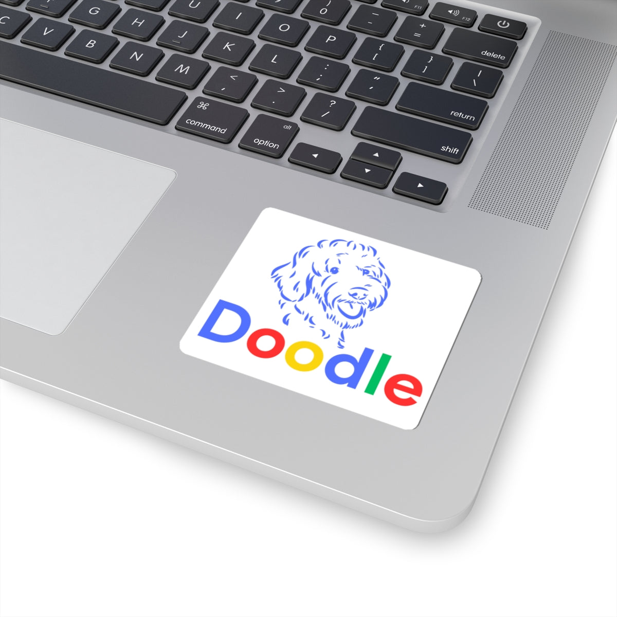 Doodle Dog Kiss-Cut Stickers | Cute Pet Decor, Laptop Stickers, Dog Lover Gift, Fun Home Decor, Playful Animal Art