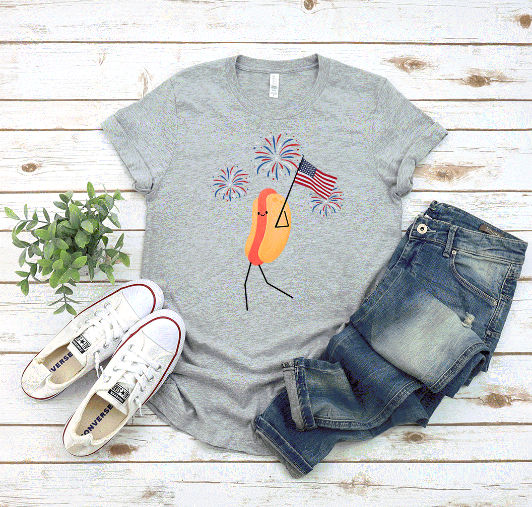 American Hot Dog T-Shirt
