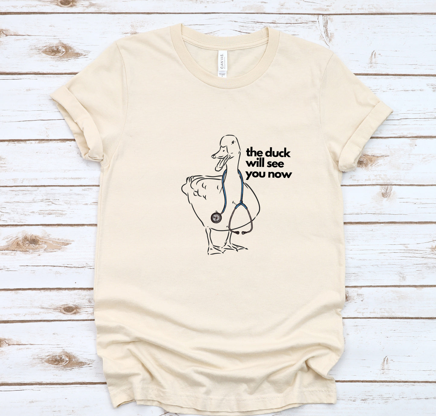 The Duck Will See You Now Tee