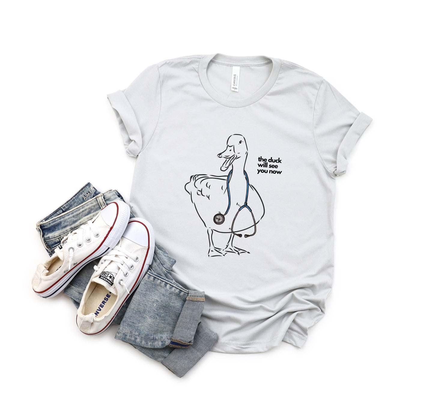 The Duck Will See You Now Tee
