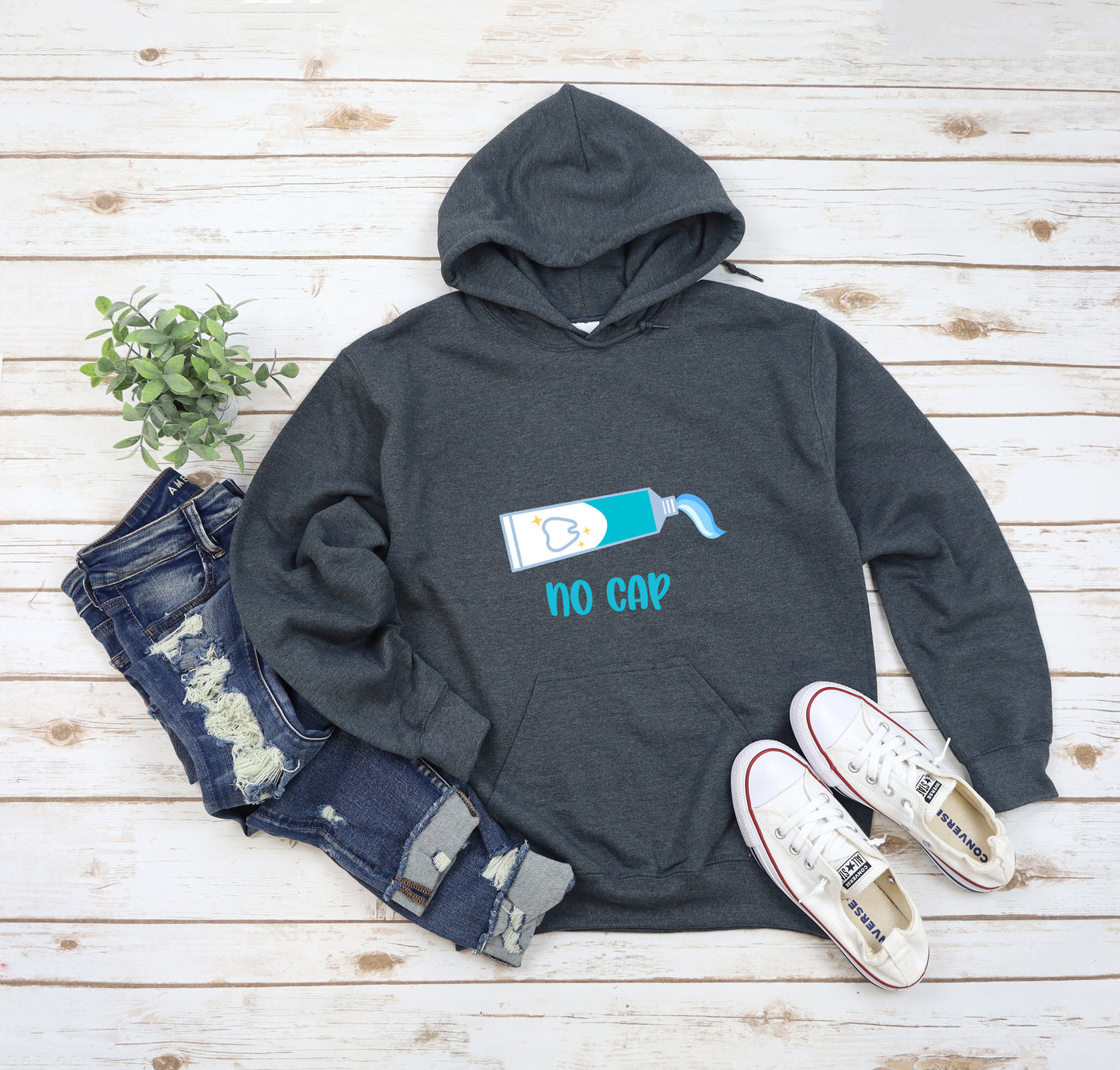 No Cap Unisex Hooded Sweatshirt