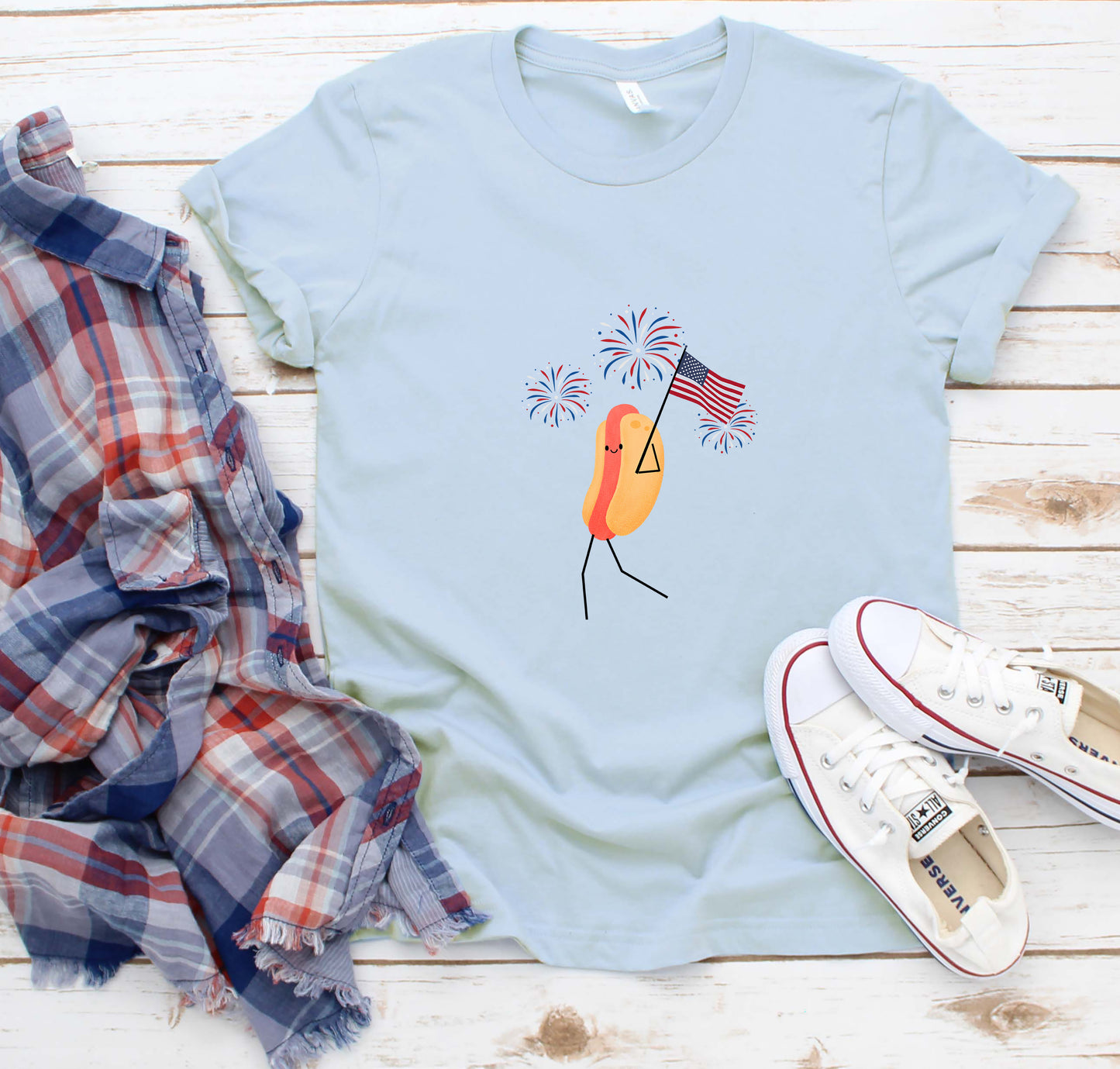 American Hot Dog T-Shirt