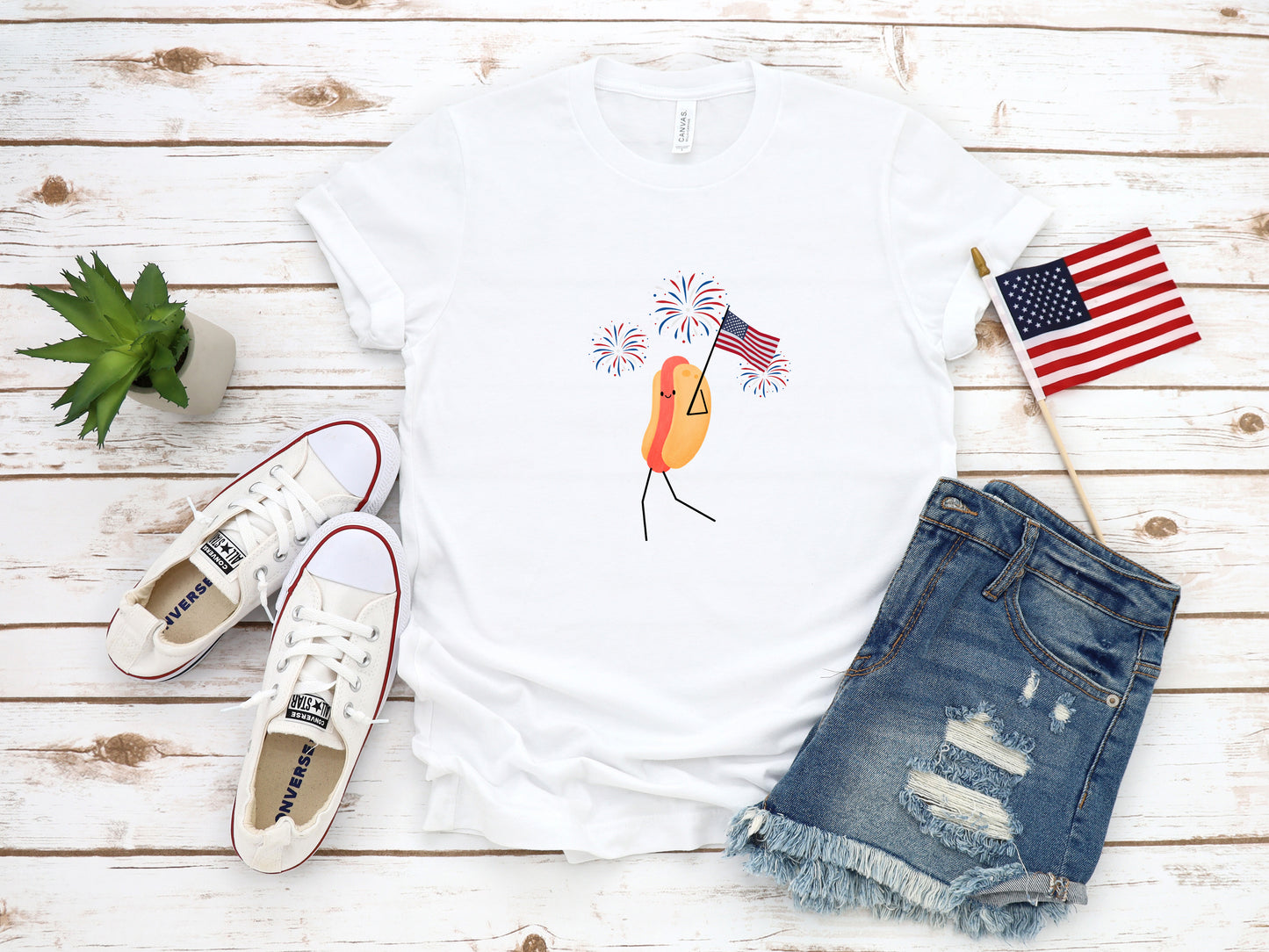 American Hot Dog T-Shirt