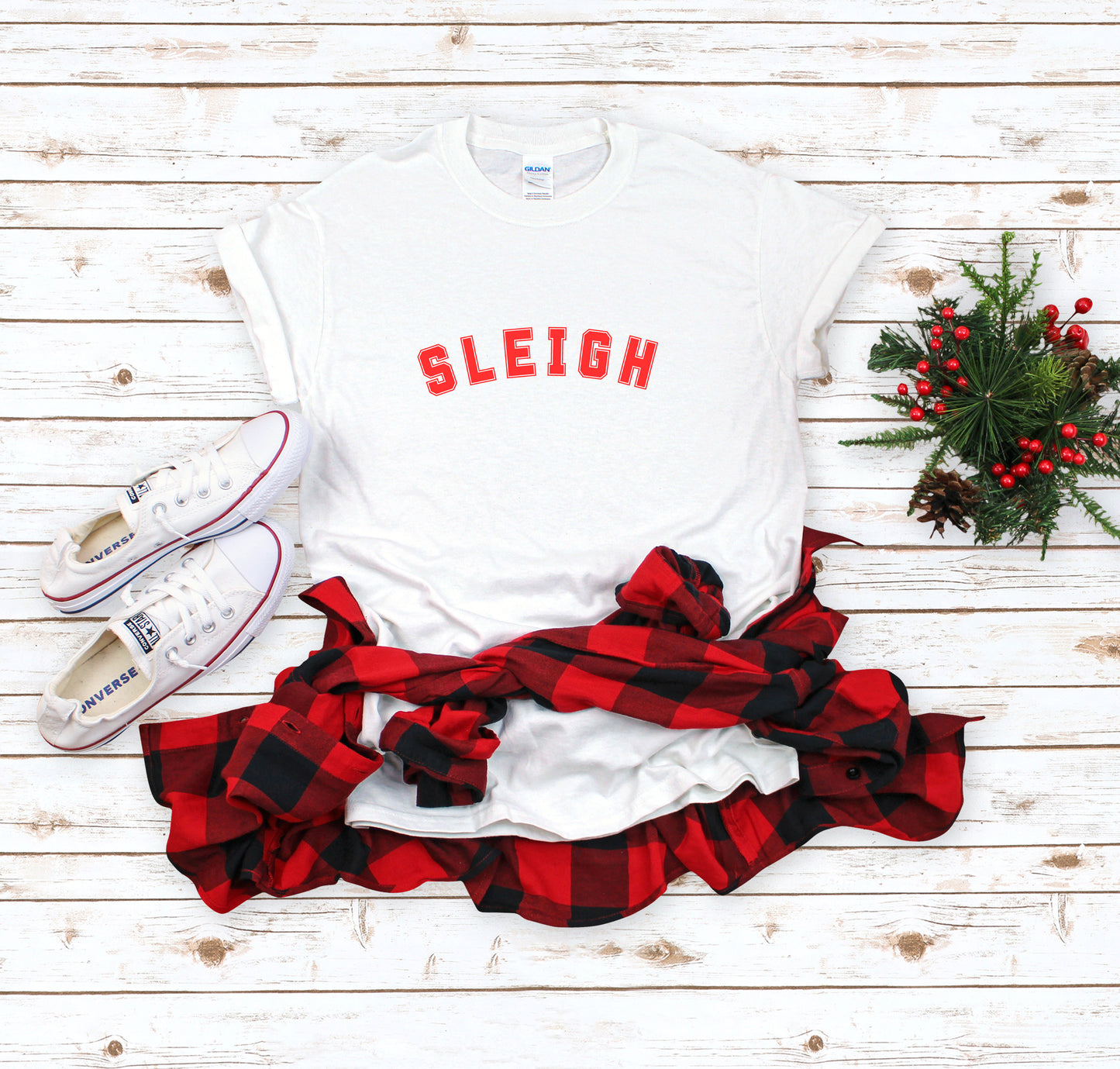 Sleigh Holiday Slang T-Shirt