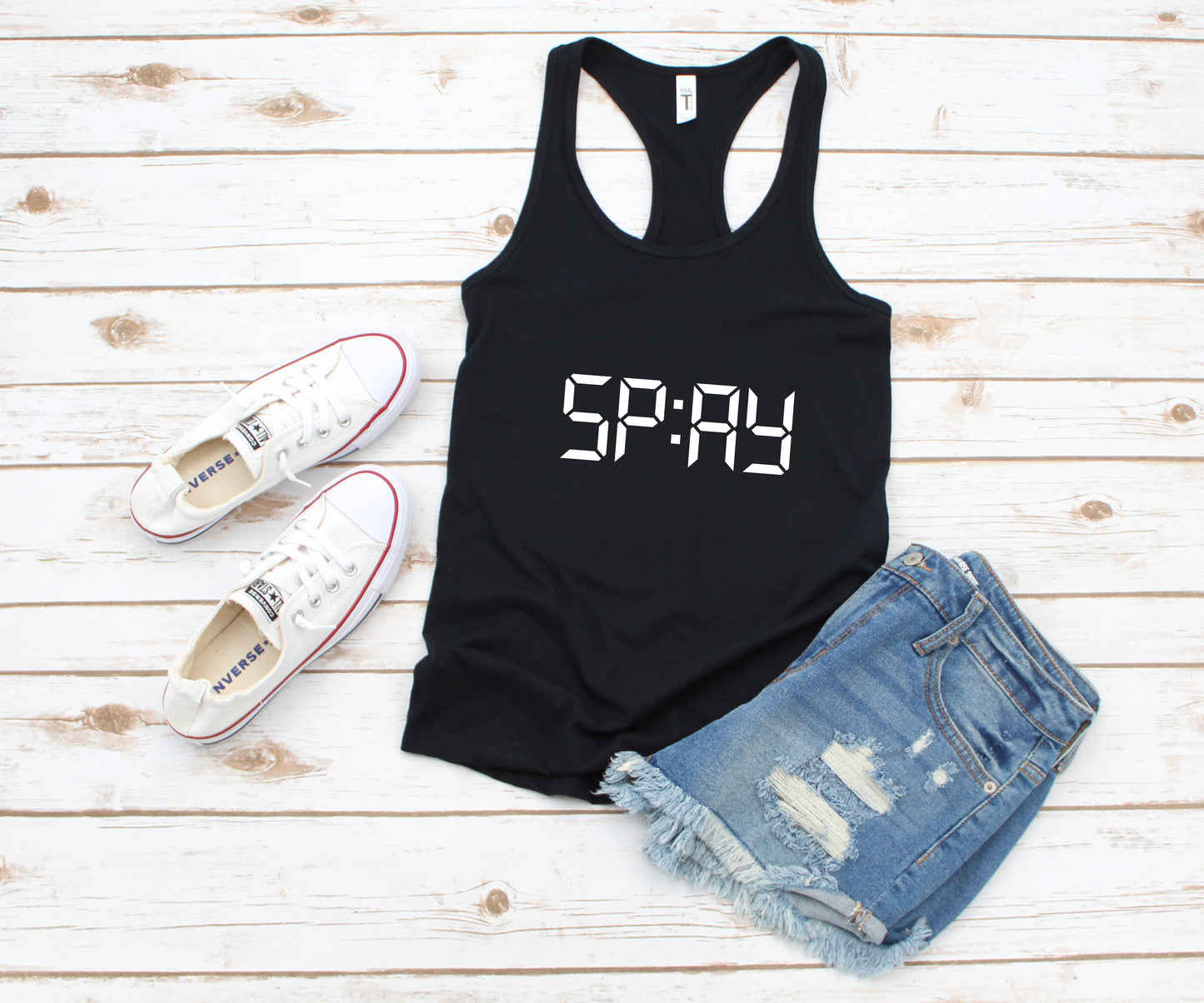 Spay O'Clock Women's Racerback Tank
