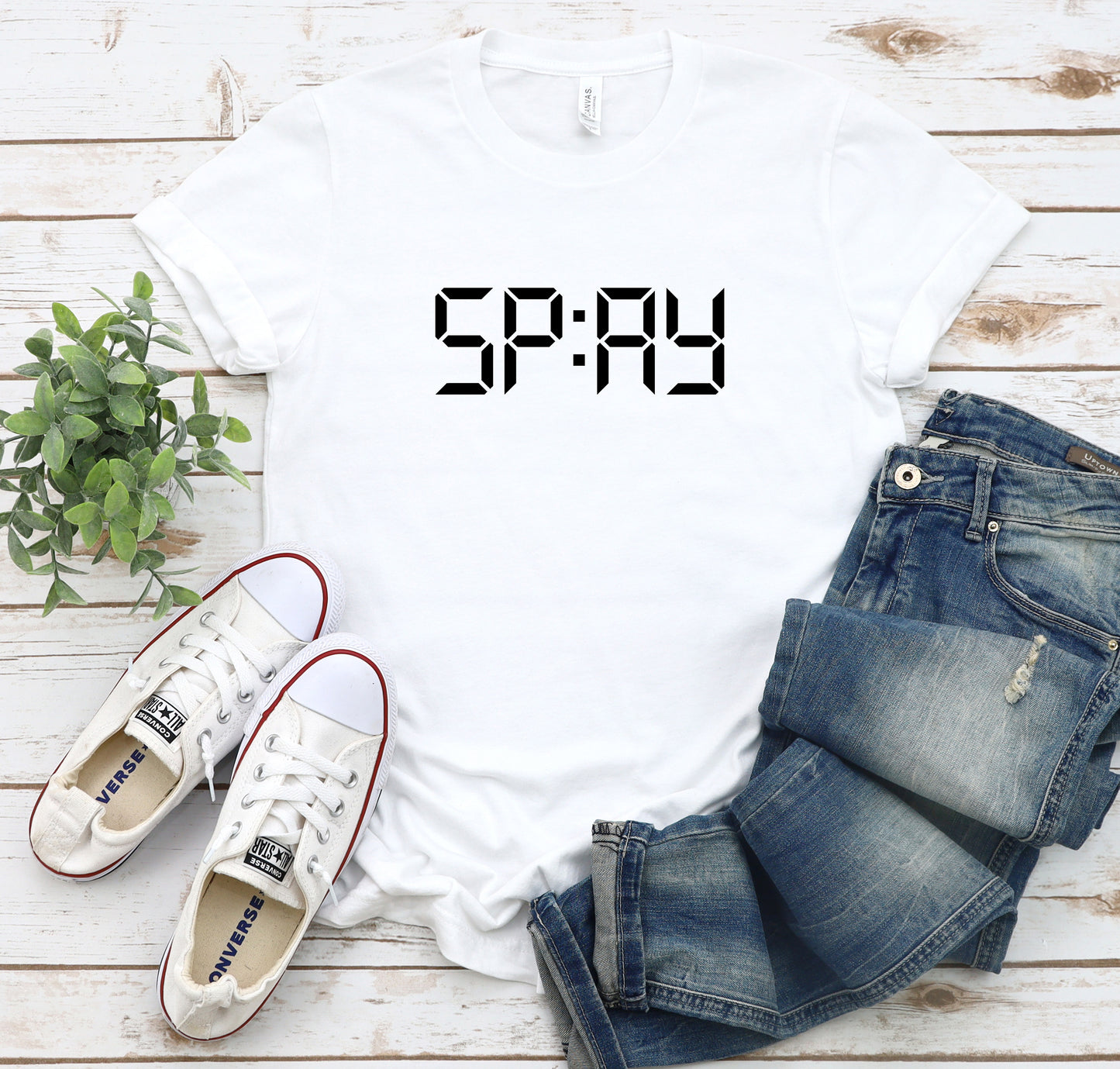 Spay O'Clock Tee