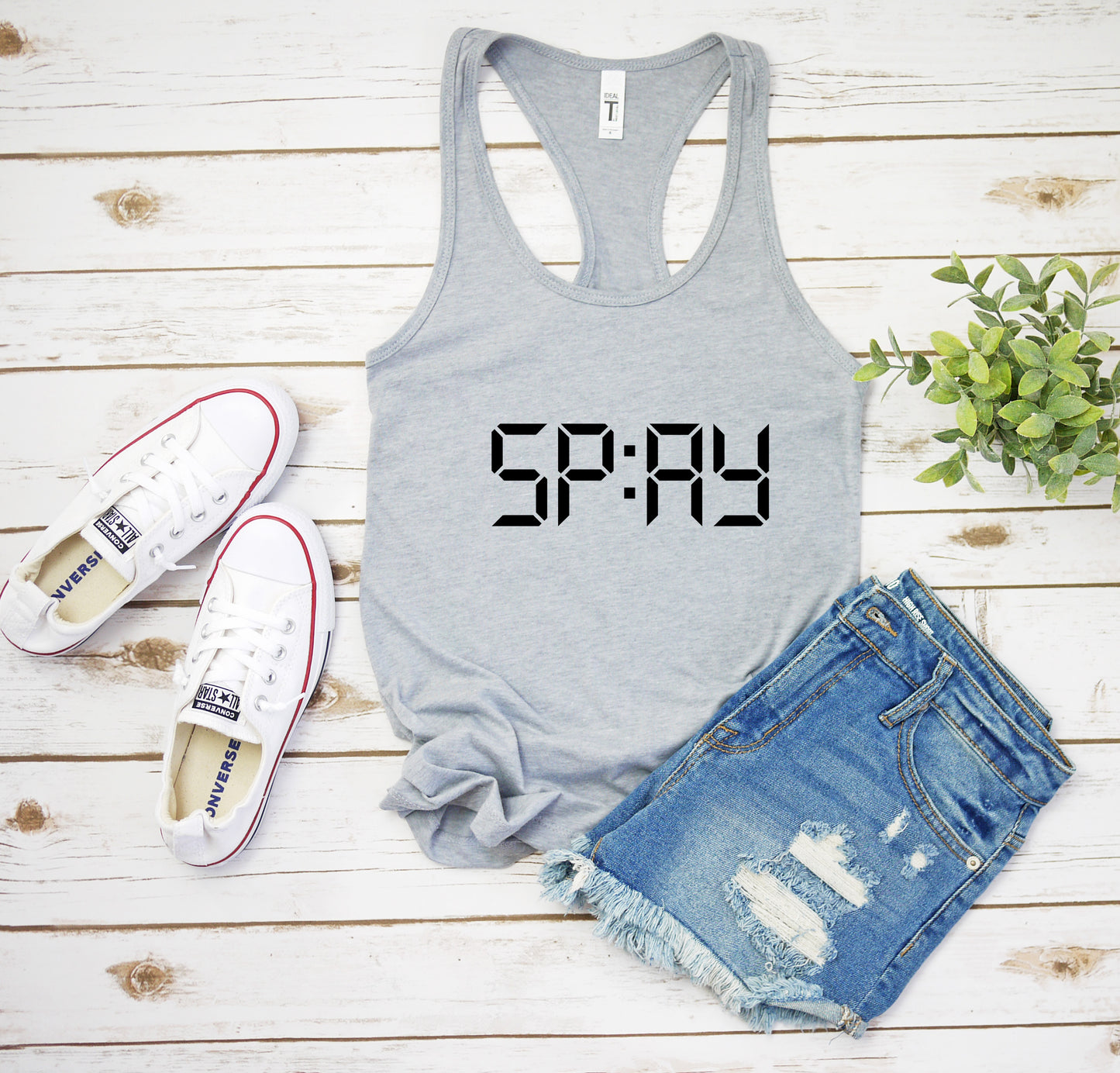 Spay O'Clock Women's Racerback Tank