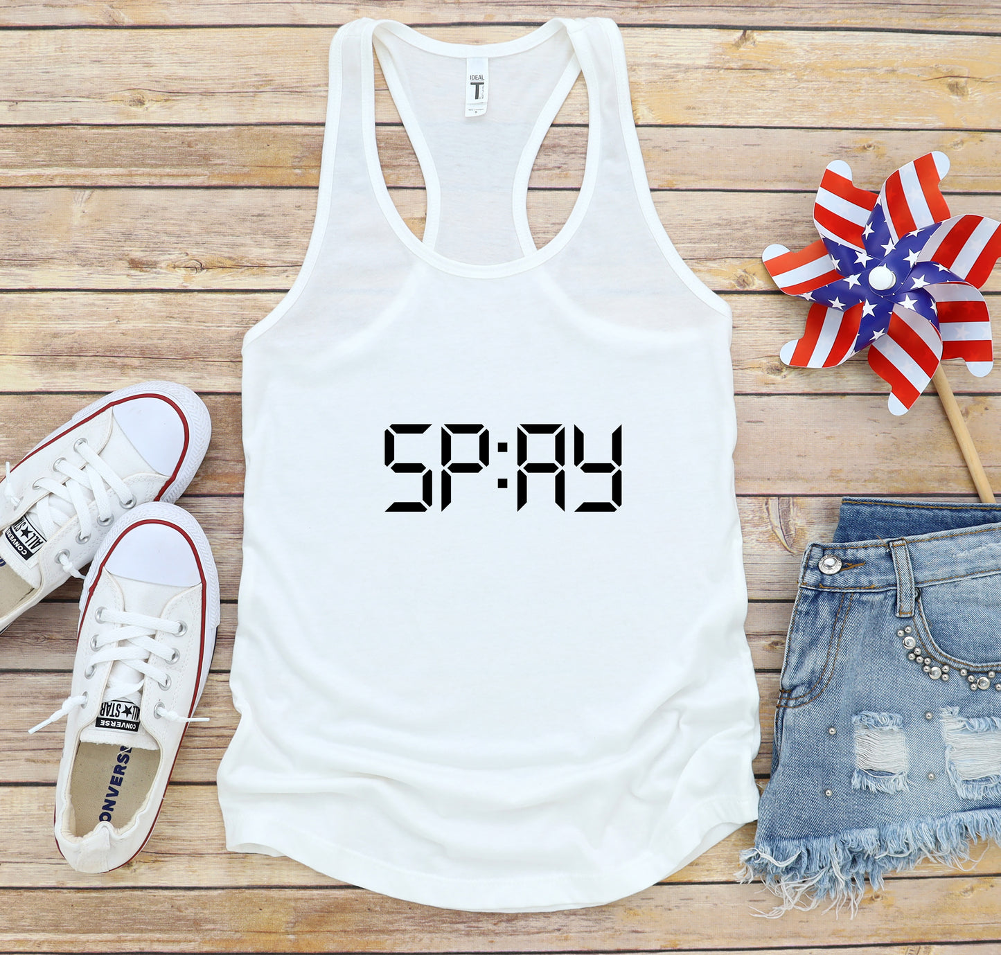 Spay O'Clock Women's Racerback Tank