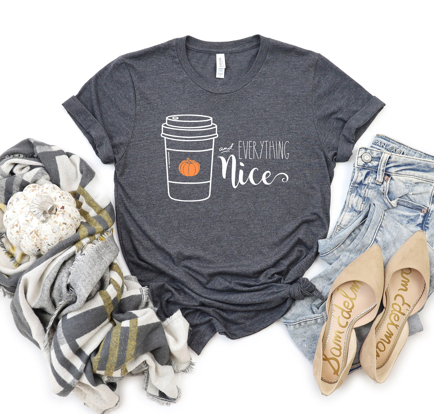 Pumpkin Spice Fall Trendy T-Shirt