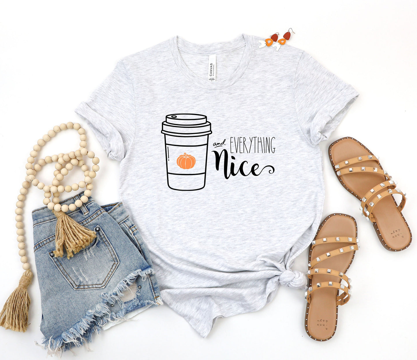 Pumpkin Spice Fall Trendy T-Shirt