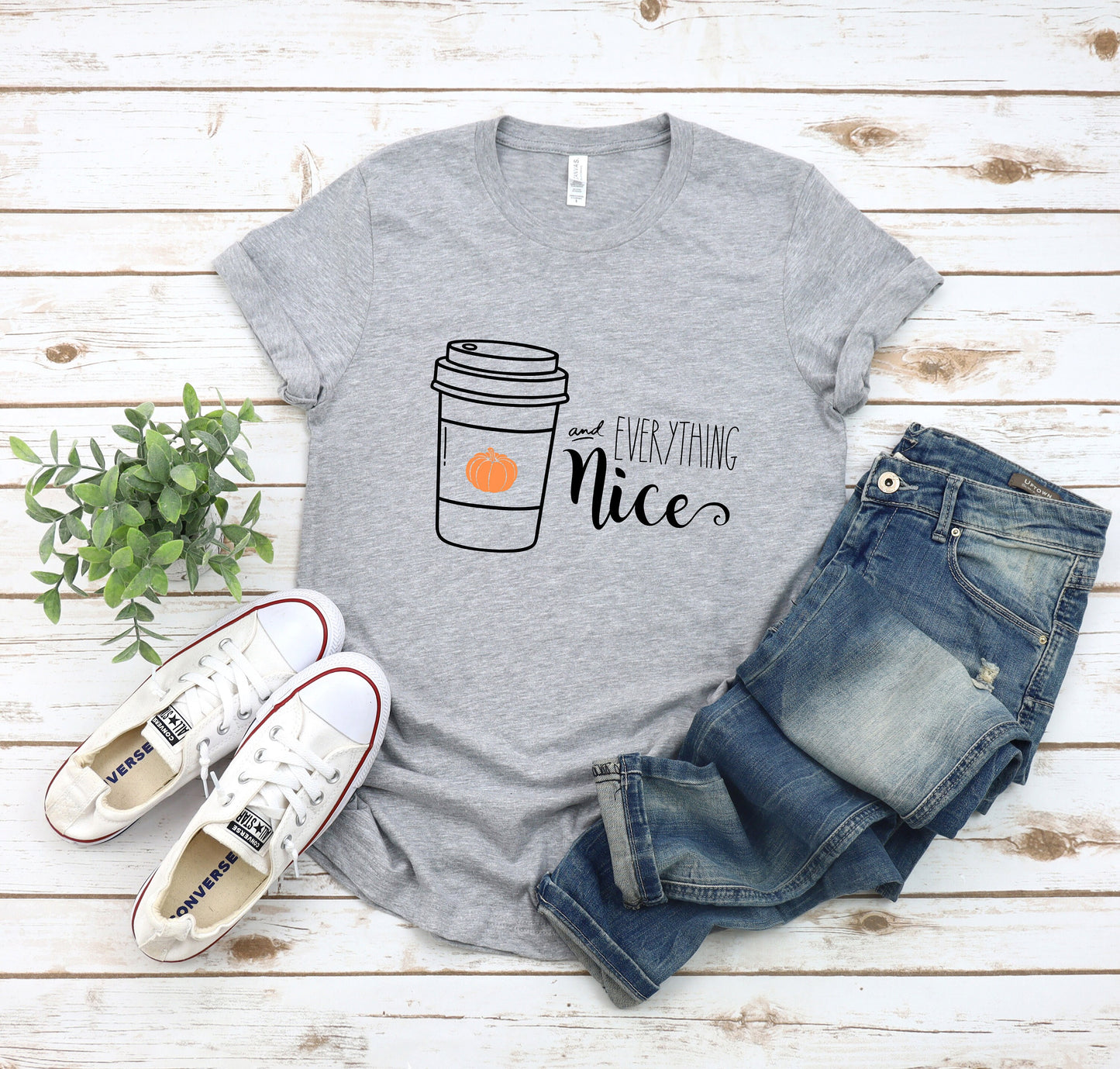 Pumpkin Spice Fall Trendy T-Shirt