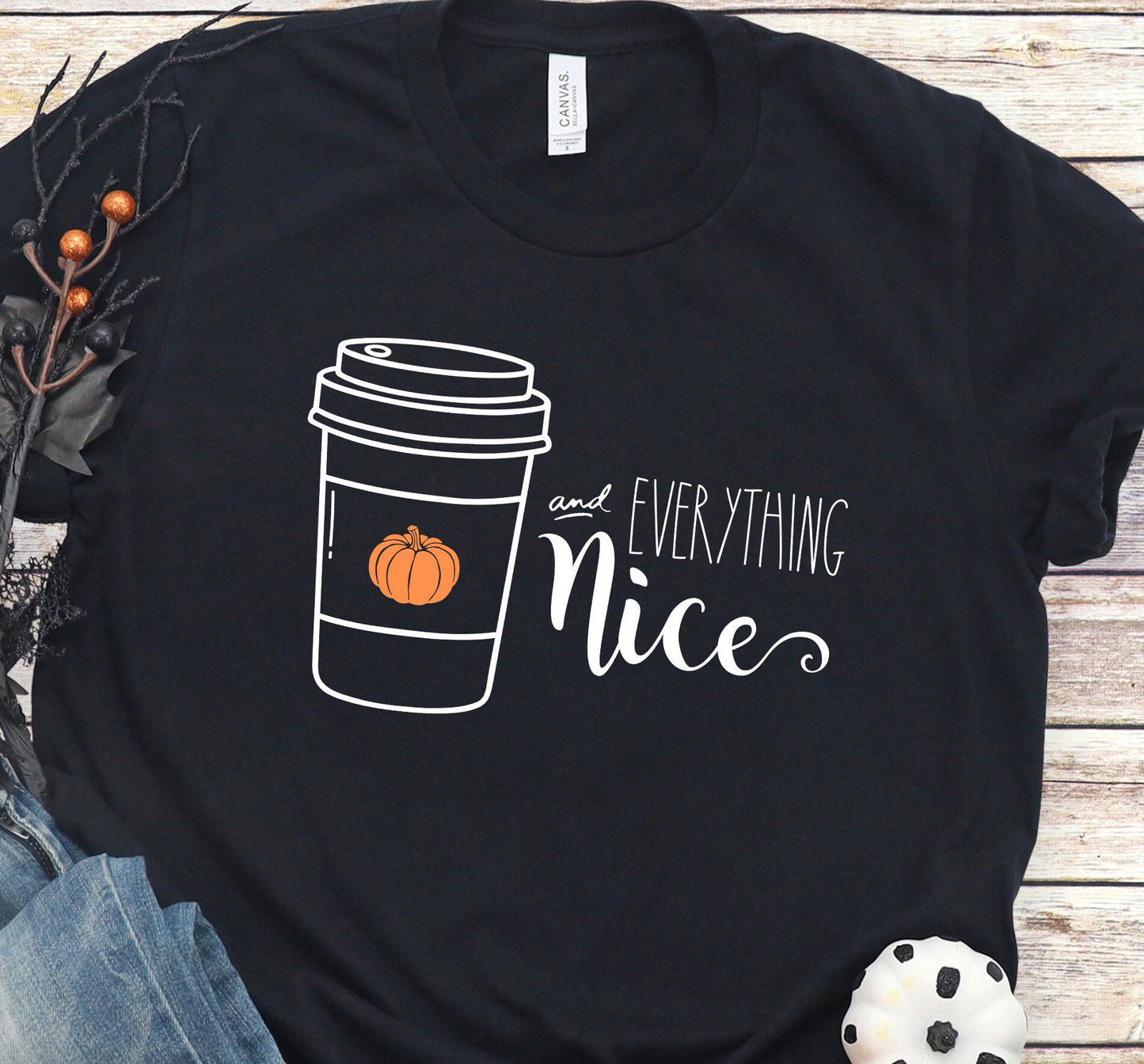 Pumpkin Spice Fall Trendy T-Shirt