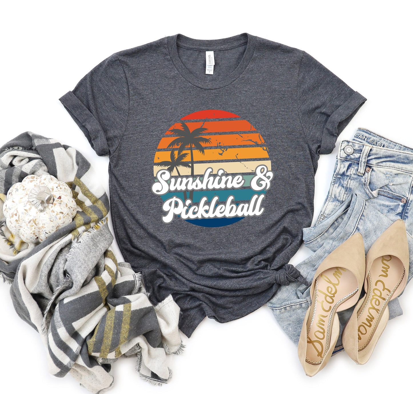 Sunshine and Pickleball T-Shirt
