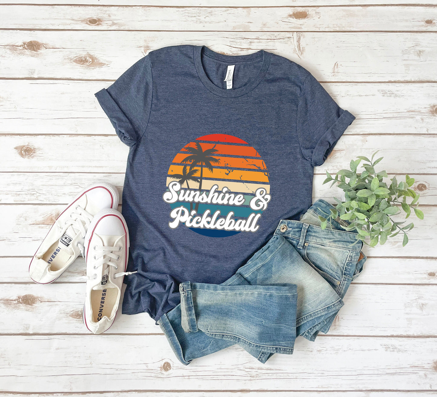 Sunshine and Pickleball T-Shirt