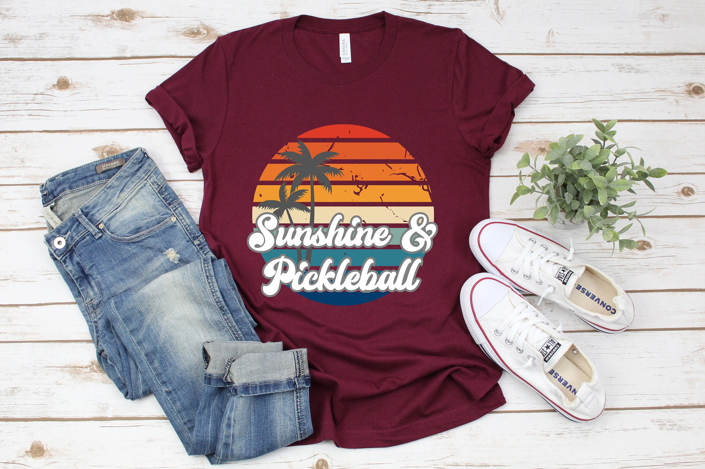 Sunshine and Pickleball T-Shirt