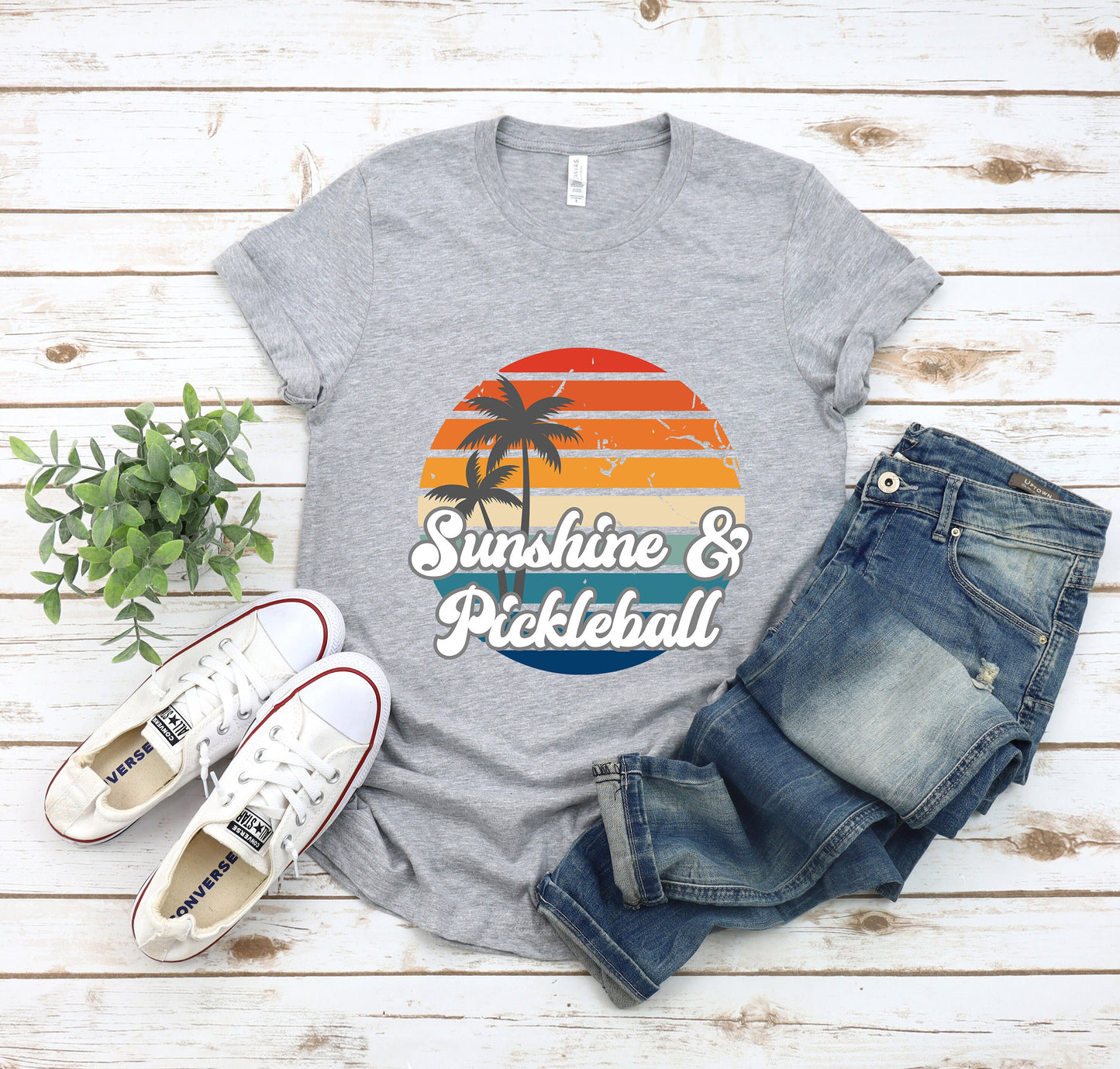 Sunshine and Pickleball T-Shirt