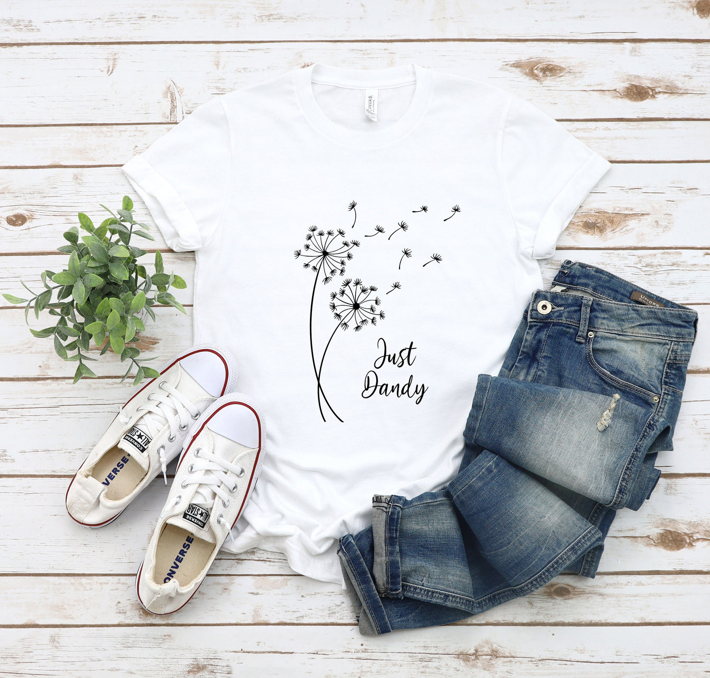 Just Dandy Cute Dandelion T-Shirt