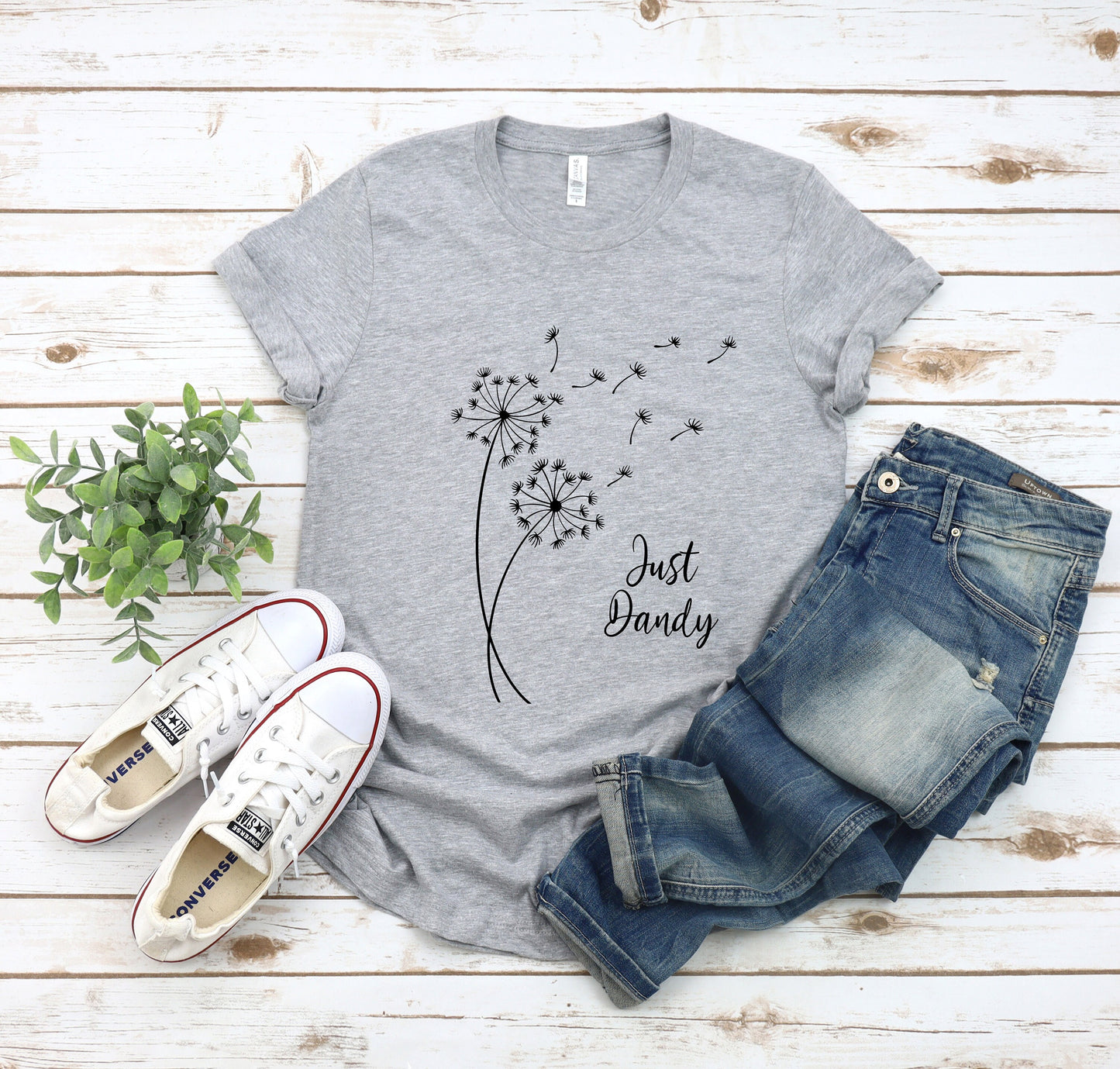 Just Dandy Cute Dandelion T-Shirt