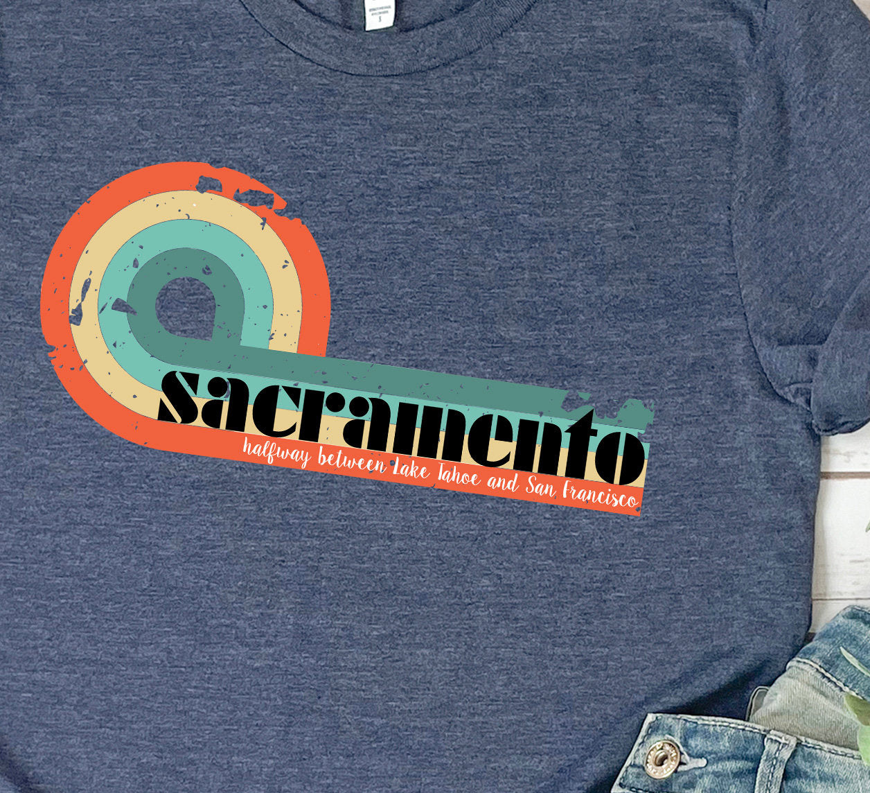 Sacramento Ironic City T-Shirt