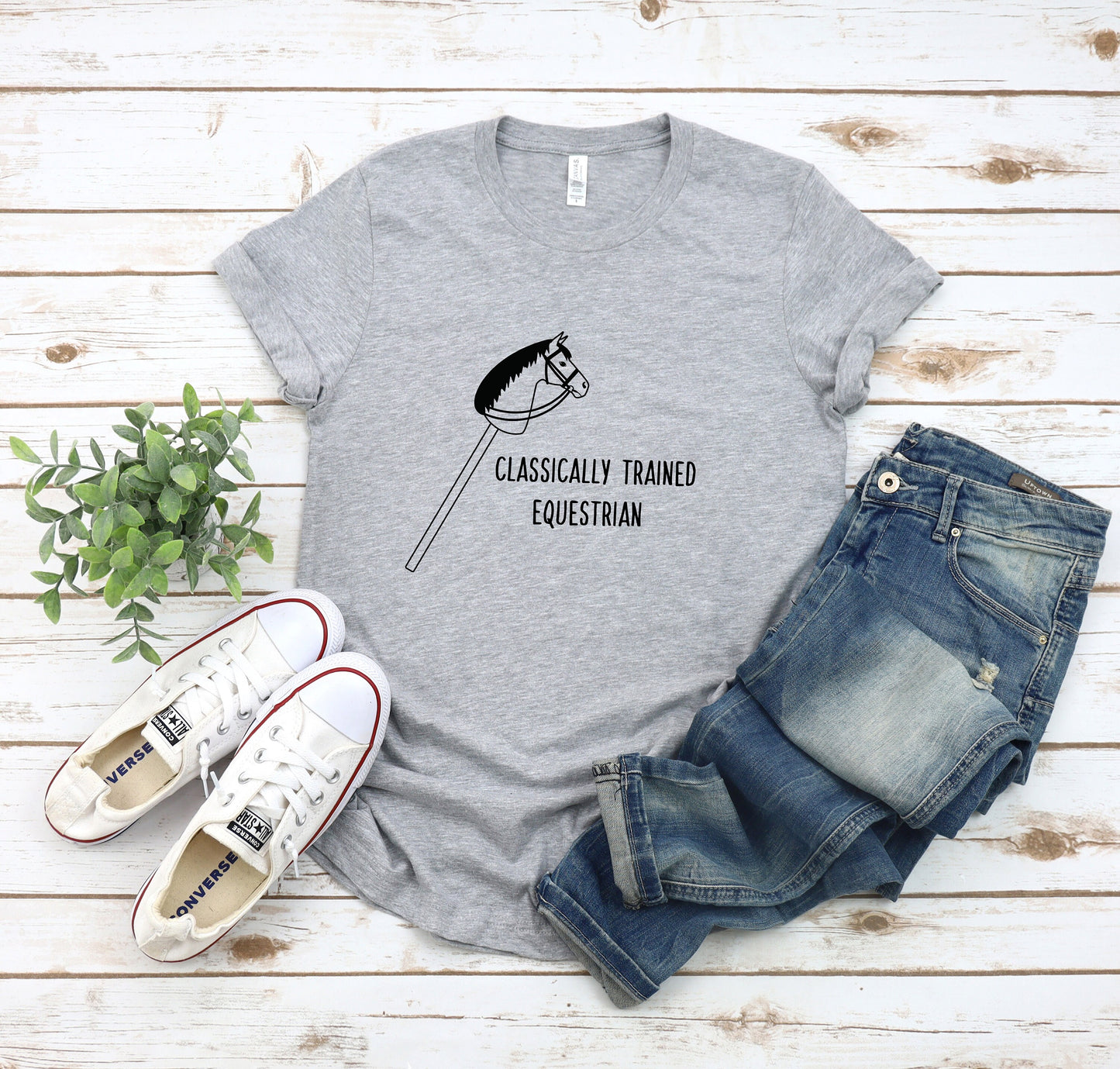 Classically Trained Equestrian Hobby Horse T-Shirt
