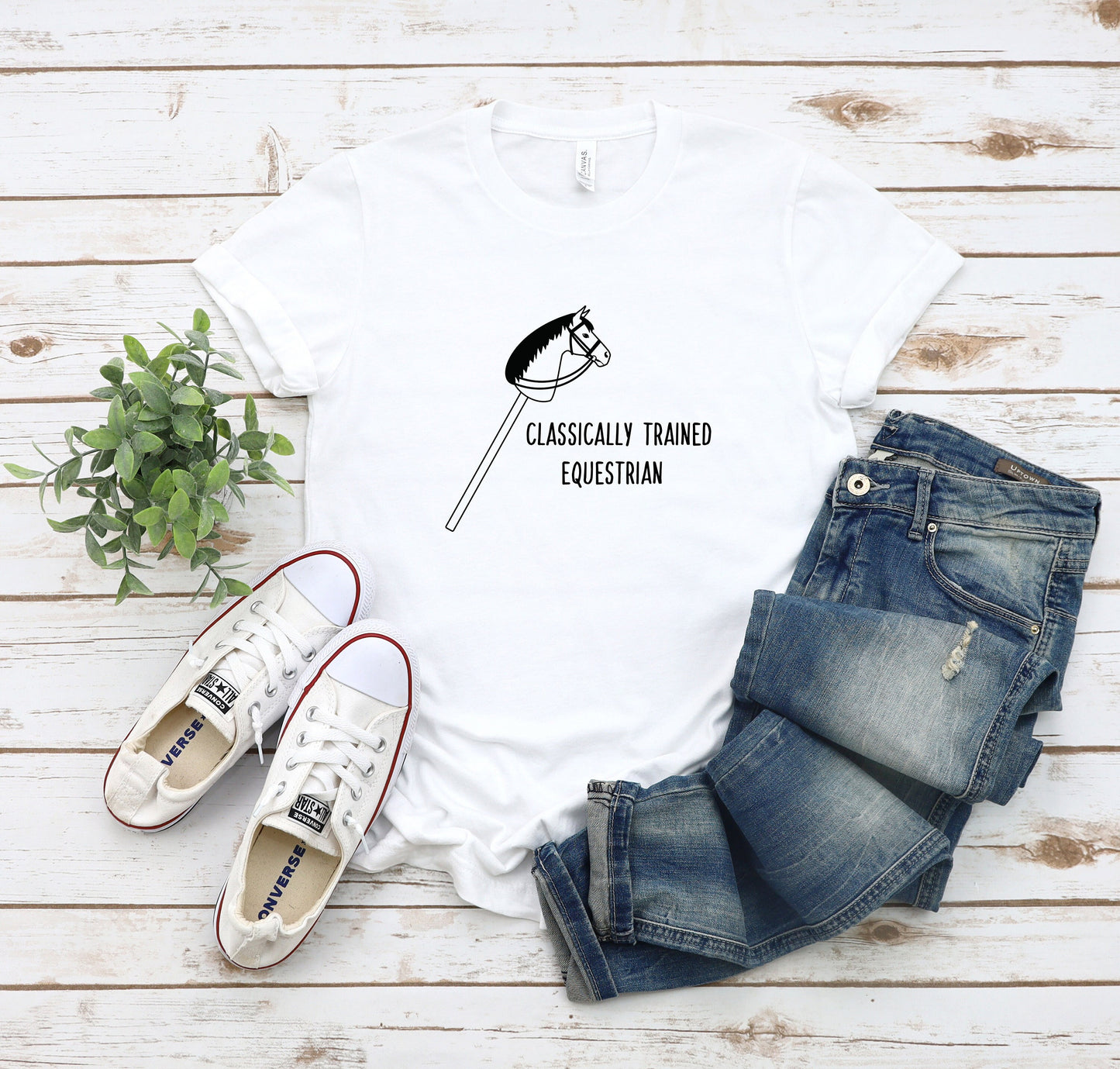 Classically Trained Equestrian Hobby Horse T-Shirt