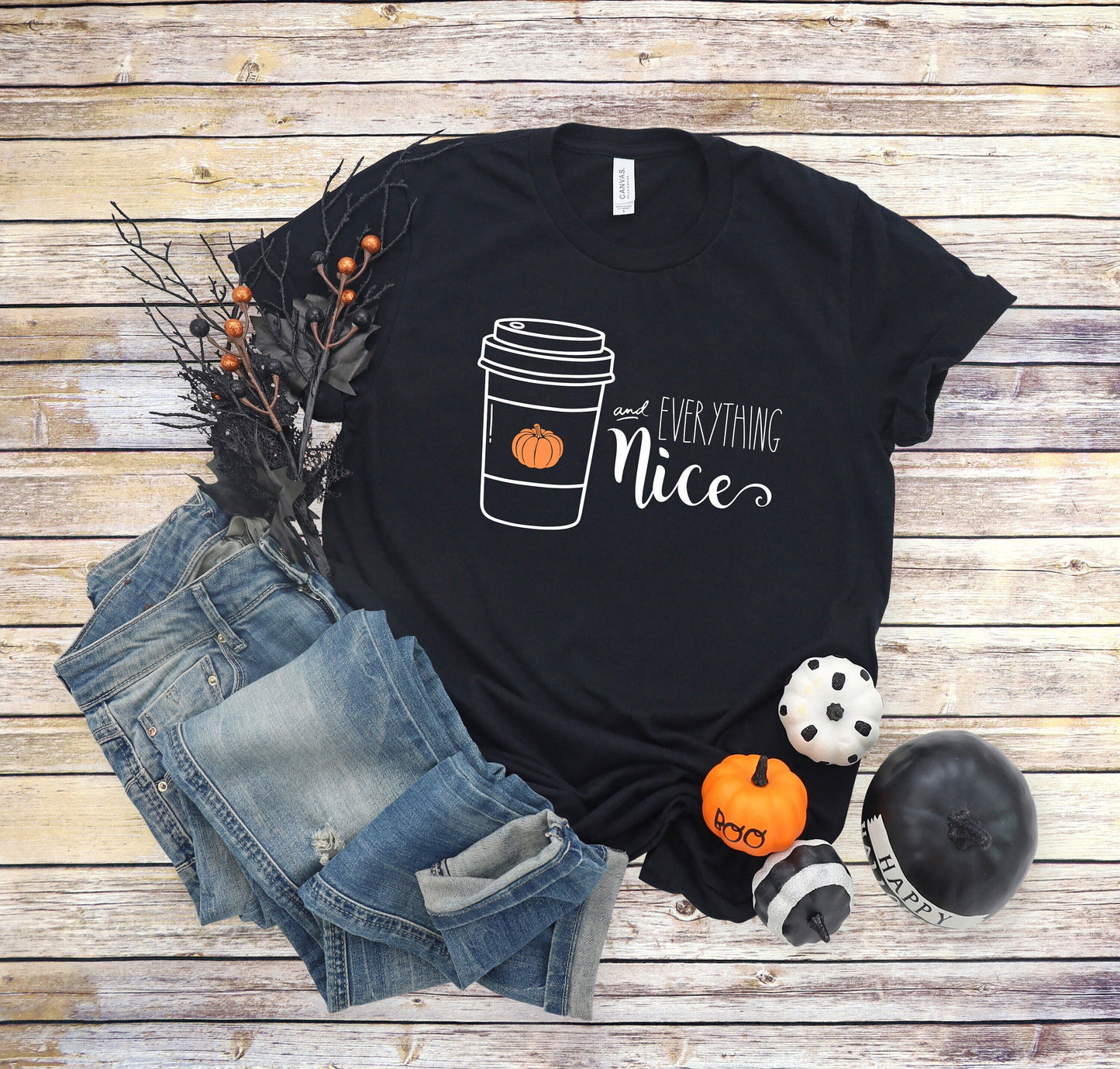 Pumpkin Spice Fall Trendy T-Shirt