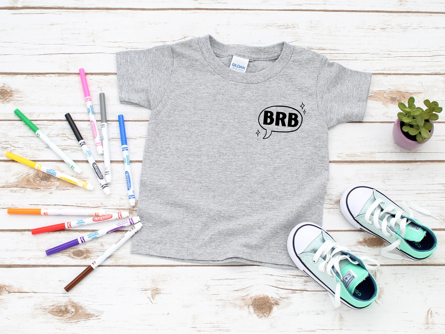 BRB Word Bubble Kids' T-shirt