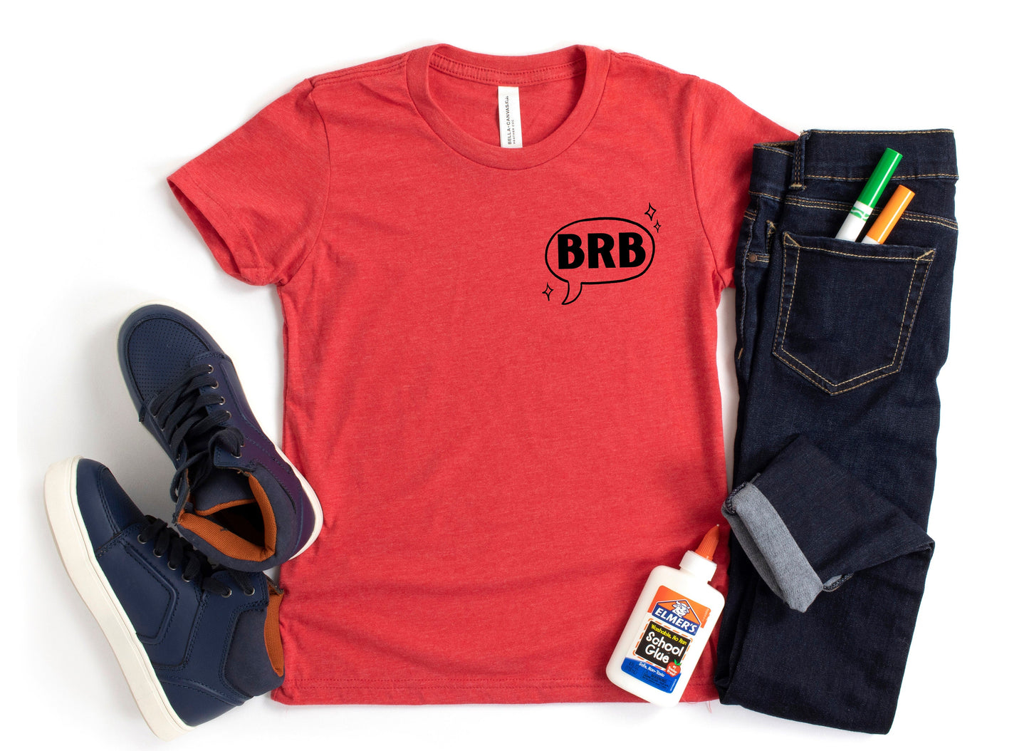 BRB Word Bubble Kids' T-shirt