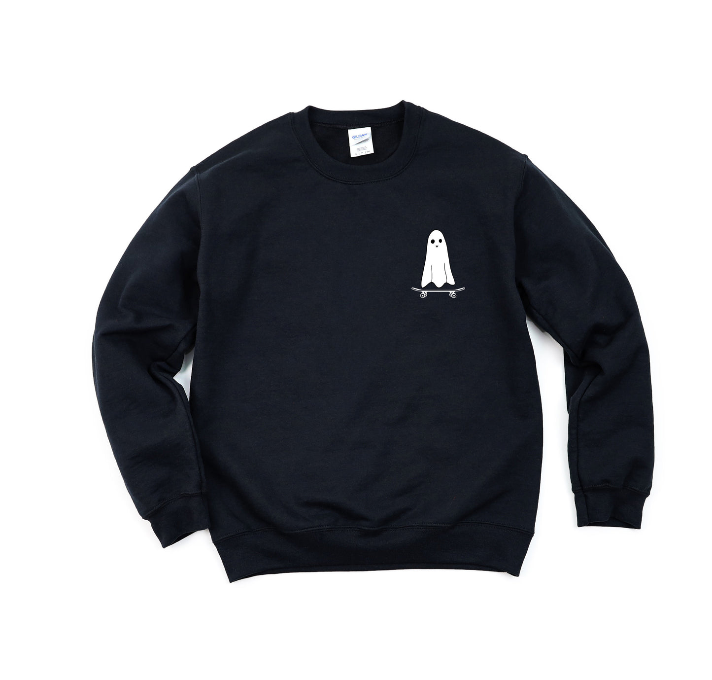 Ghost on a Skateboard Crewneck Sweatshirt