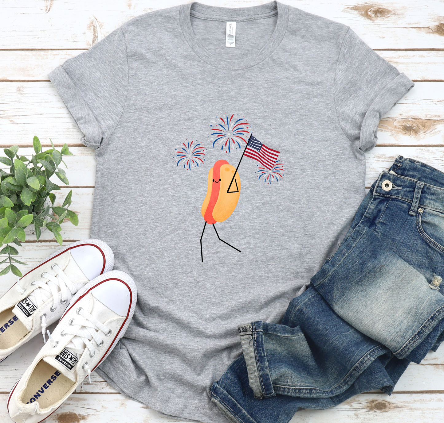 American Hot Dog T-Shirt