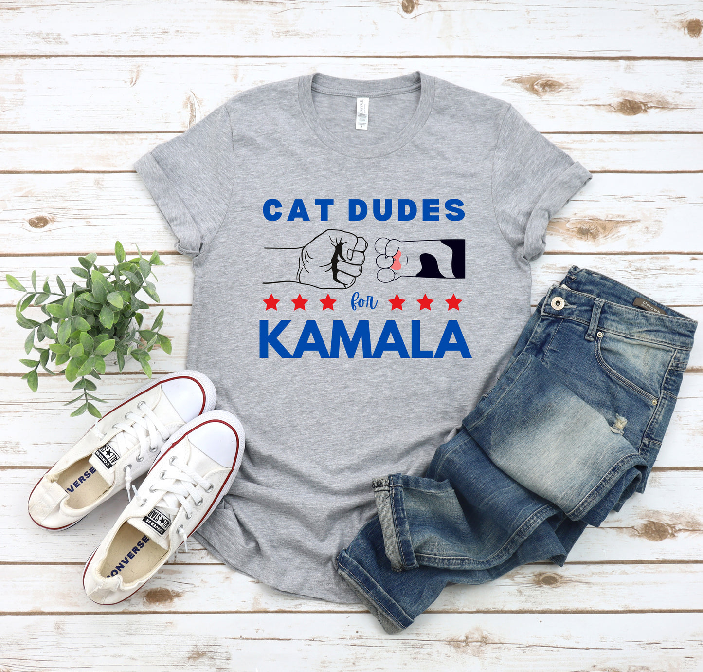 Cat Dudes for Kamala T-Shirt