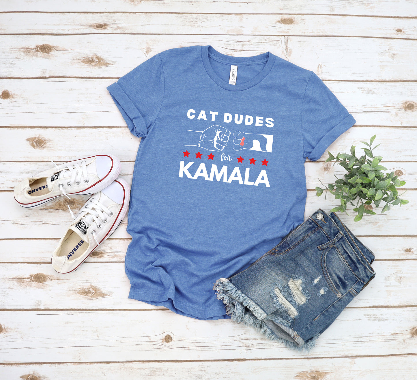 Cat Dudes for Kamala T-Shirt