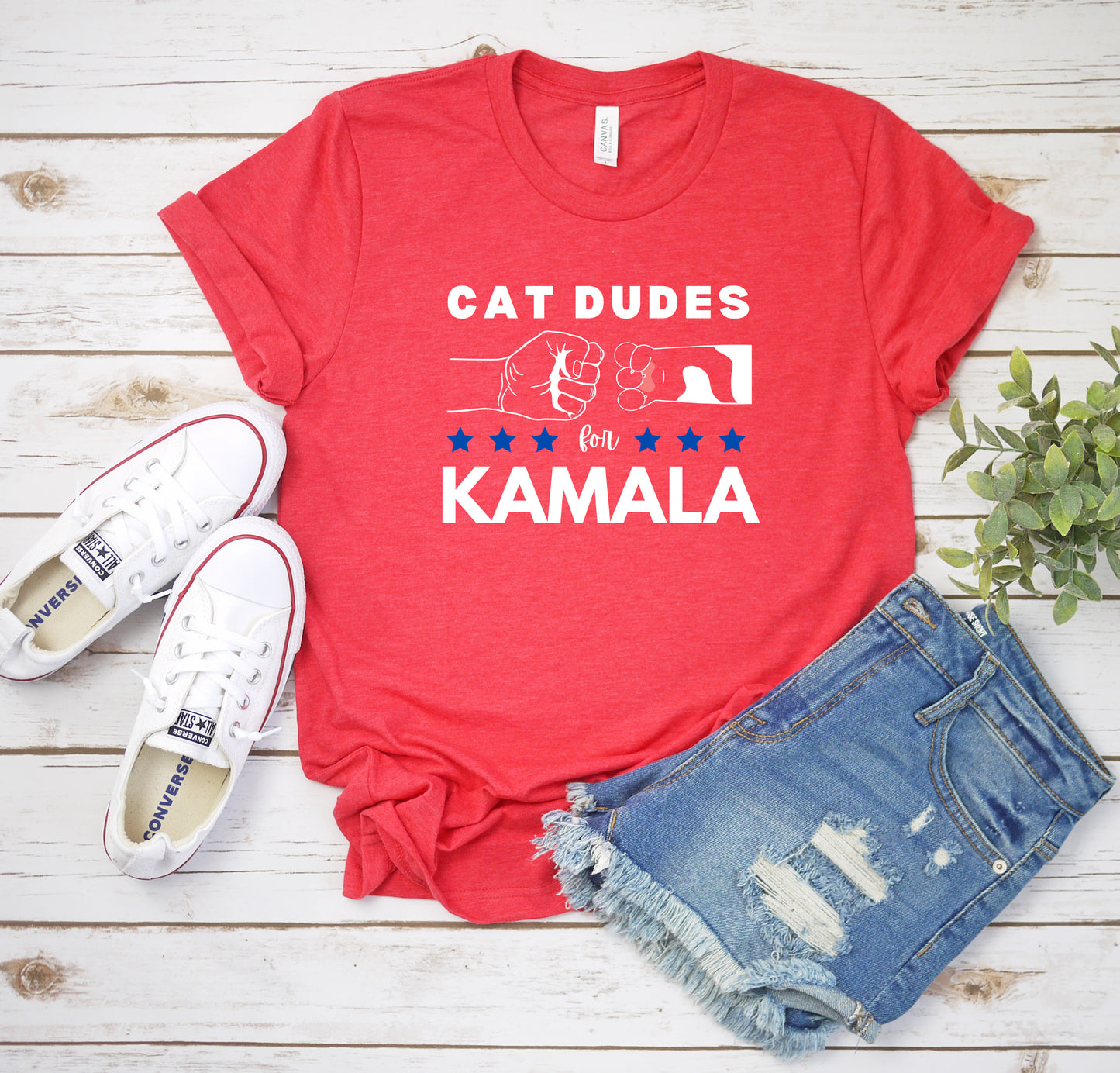 Cat Dudes for Kamala T-Shirt