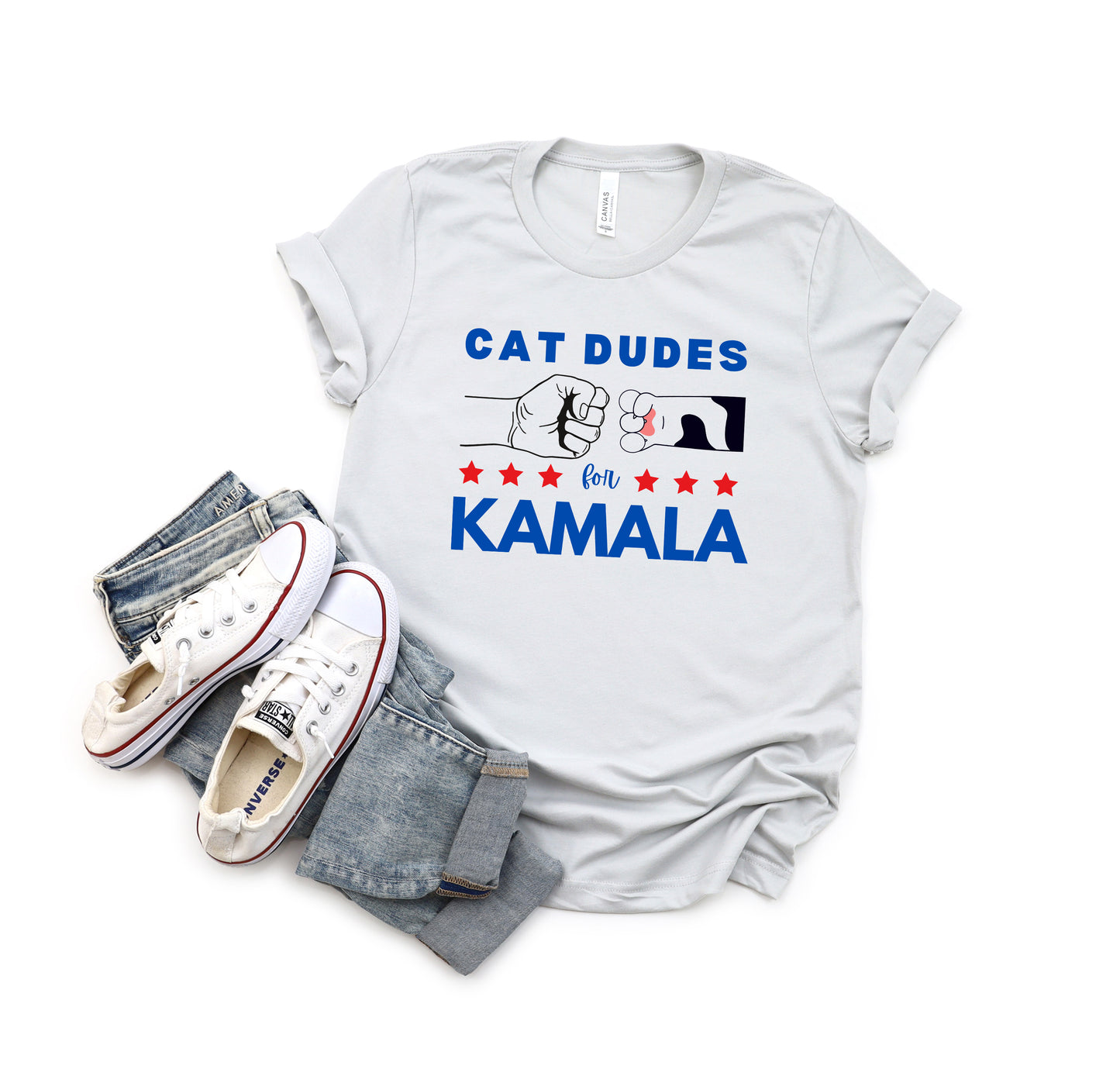 Cat Dudes for Kamala T-Shirt