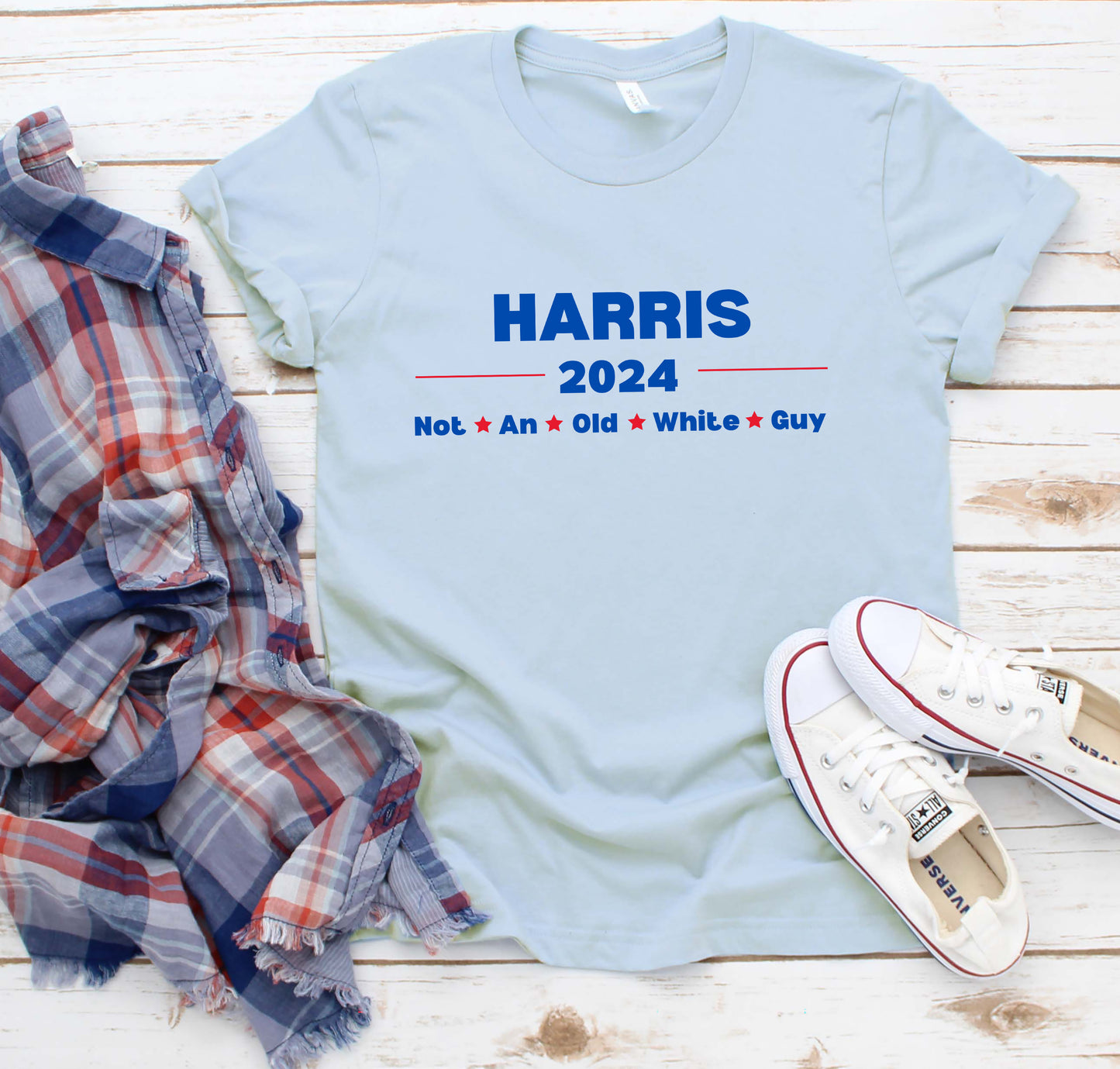 Harris 2024 Not An Old White Guy T-Shirt