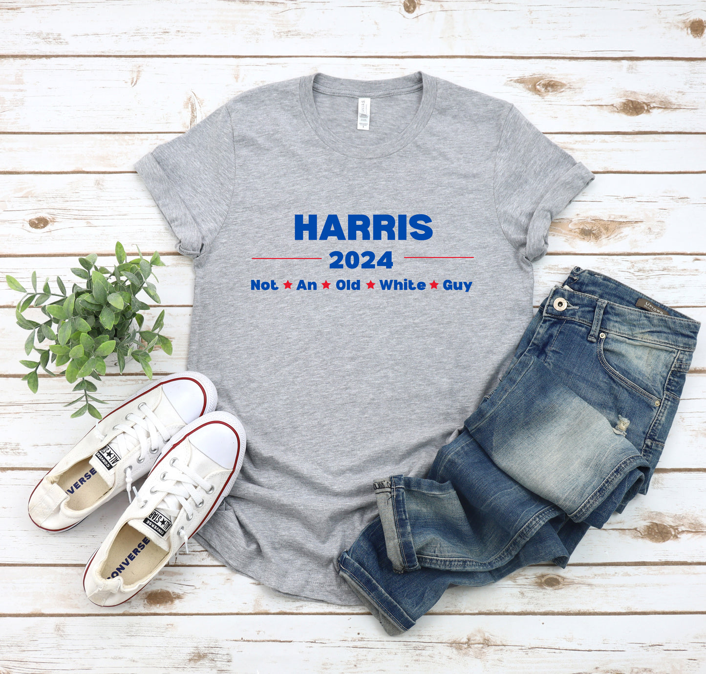 Harris 2024 Not An Old White Guy T-Shirt