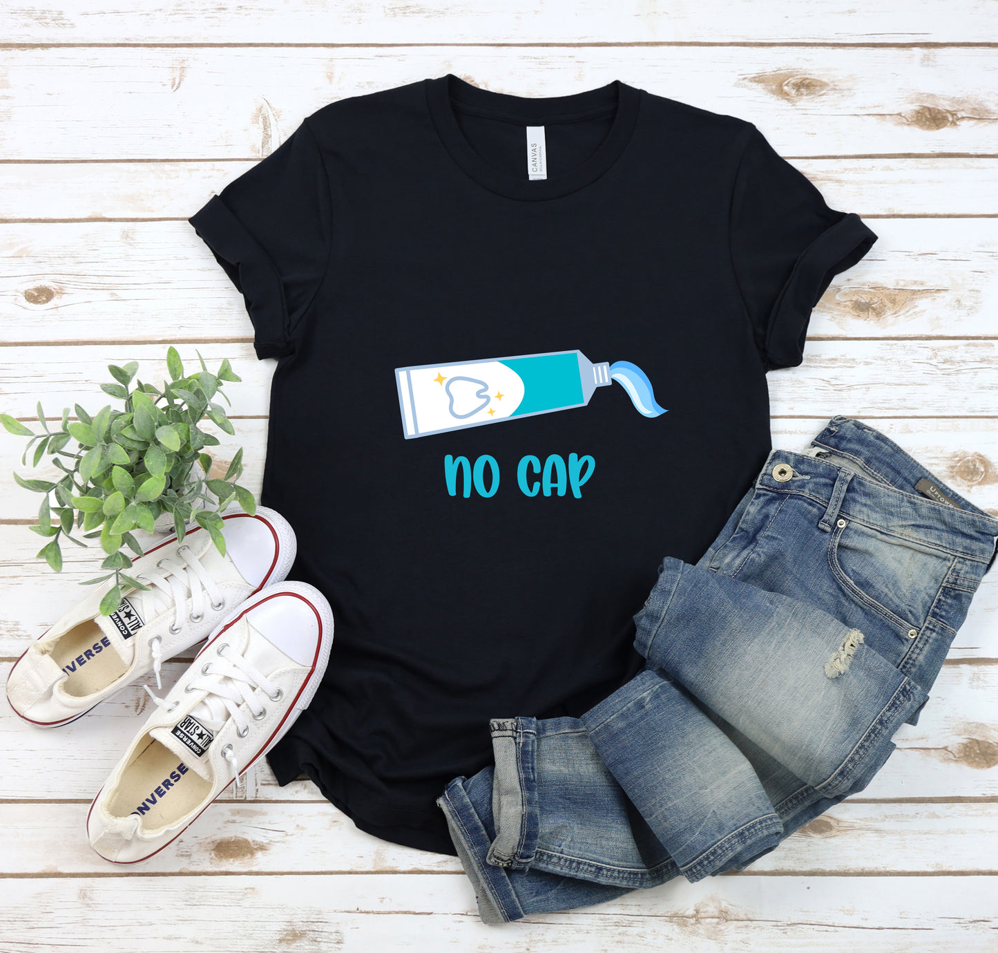 No Cap Toothpaste T-Shirt