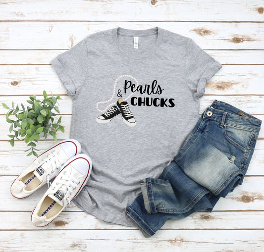 Pearls and Chucks Kamala T-Shirt