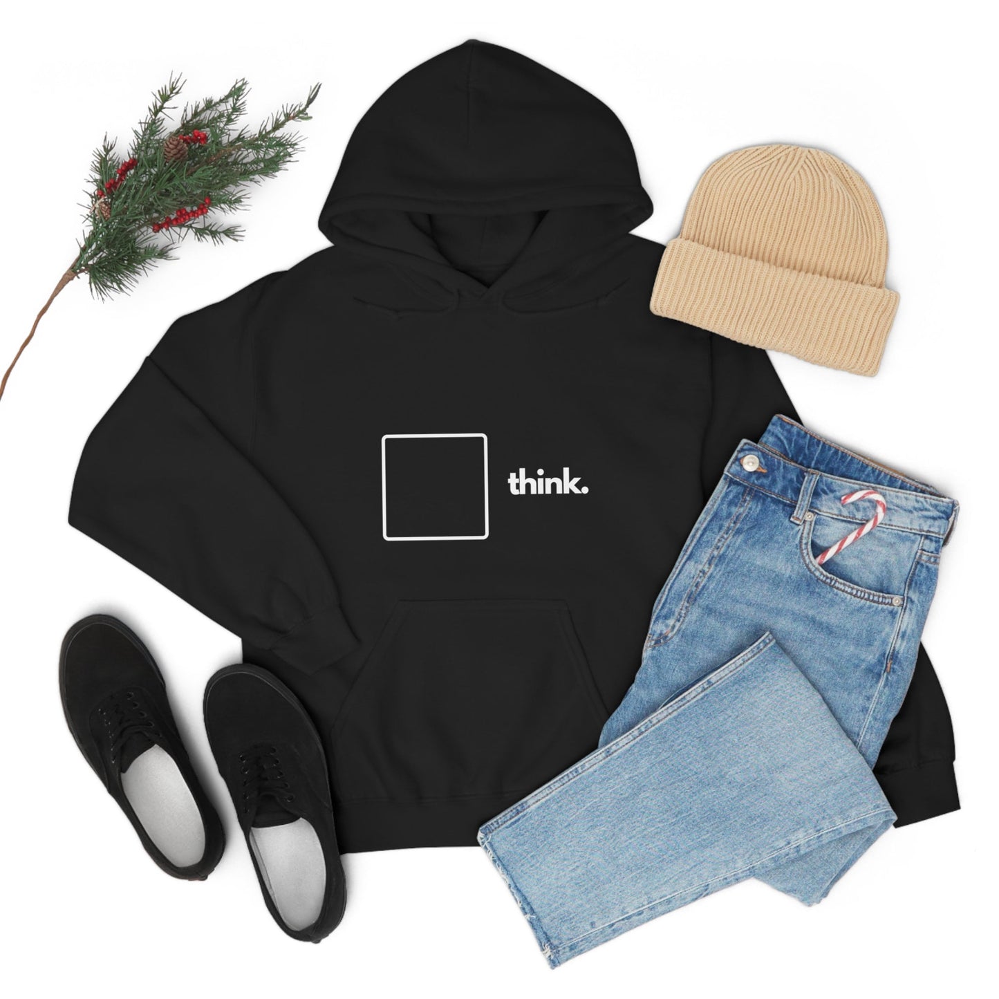 Think Outside the Box Hooded Sweatshirt