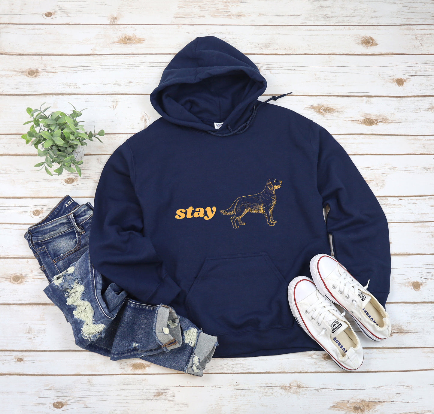 Stay Golden (Retreiver) Hooded Sweatshirt