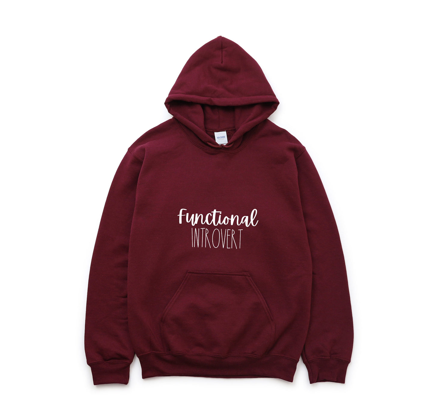 Functional Introvert Hooded Sweatshirt