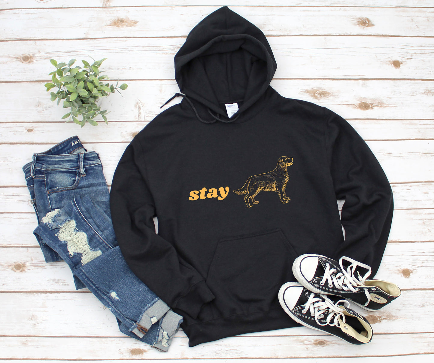 Stay Golden (Retreiver) Hooded Sweatshirt